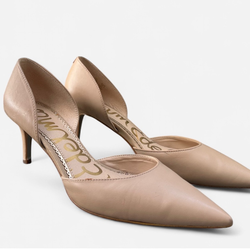 Sam Edelman Nude Kitten Heels – Size 7.5 (M)